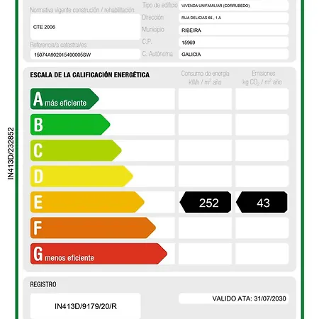 아파트 Dunas De Corrubedo